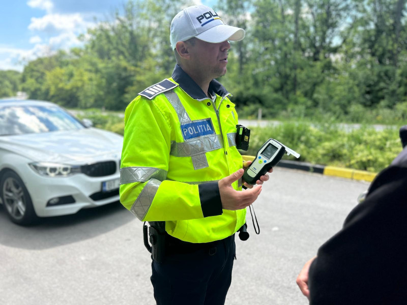 Bărbat din Ștefănești prins conducând cu alcoolemie de 3,11