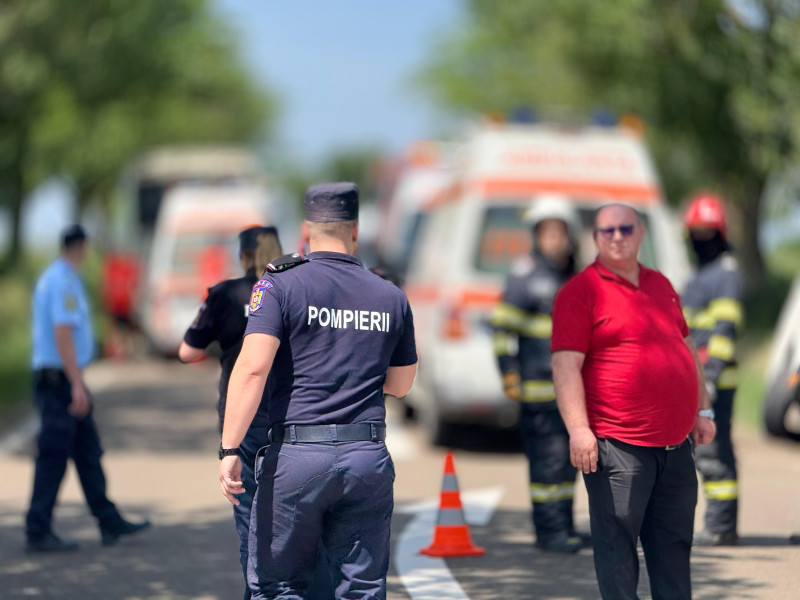 Accident grav cu un fost primar pe drumul Botoșani-Iași în comuna Șipote