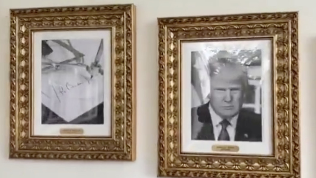 Portretul lui Joe Biden, înlocuit cu o mașină de semnat la Casa Albă