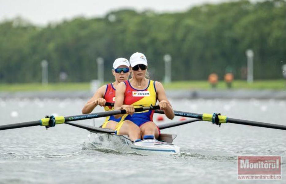 Simona Radiș și Magdalena Rusu aduc aurul la dublu rame la Mondialele din Shanghai