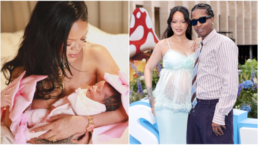 Rihanna a devenit mamă pentru a treia oară, primindu-și prima fetiță