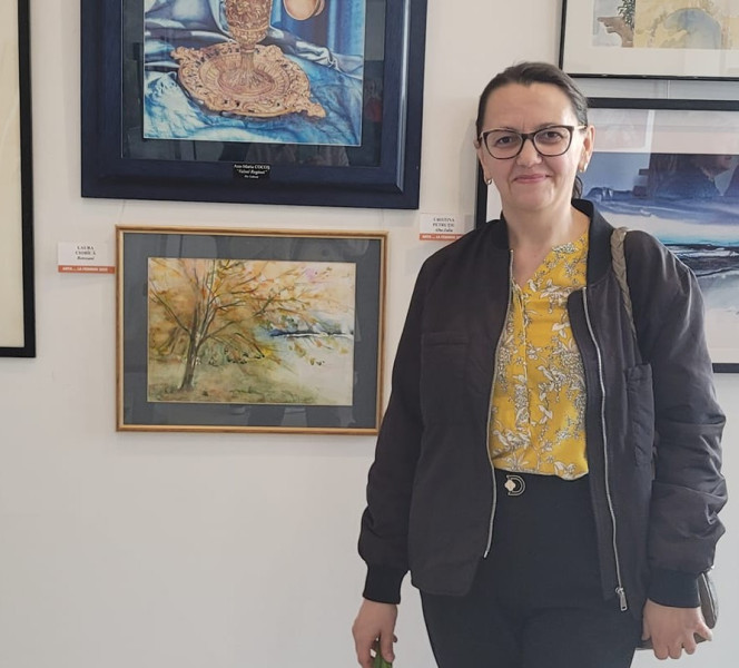 Medicul cardiolog din Botoșani care și-a regăsit pasiunea pentru pictură la vârsta pensionării