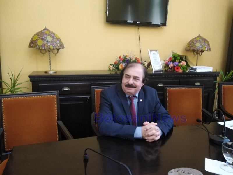 Nicolae Botgros, cetățean de onoare din Botoșani, ales parlamentar în Republica Moldova