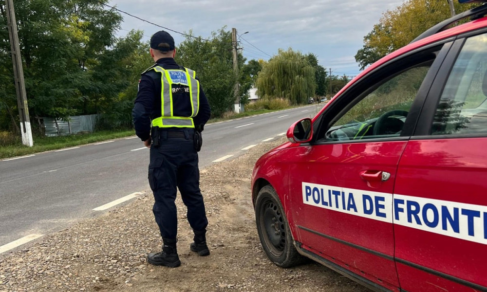 Adolescent din Botoșani cercetat după ce a condus un autoturism cu numere provizorii expirate