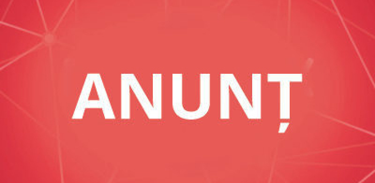 ANUNȚ