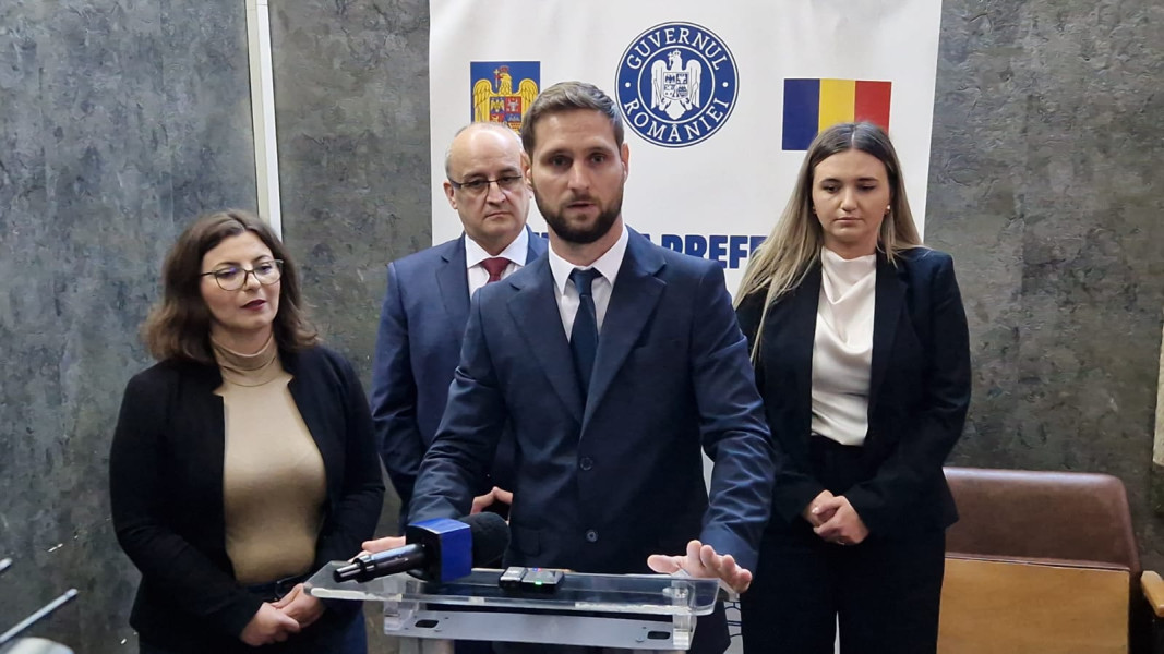 Andrei Tomegea, noul șef de cancelarie al prefectului Raluca Curelariu