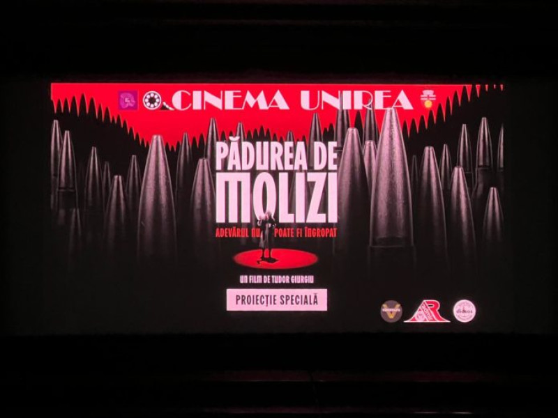 Filmul „Pădurea de molizi” a avut premiera la Botoșani în prezența regizorului Tudor Giurgiu