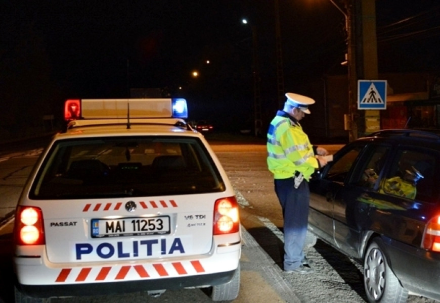 Acțiuni ale poliției rutiere din Botoșani cu zeci de sancțiuni și șoferi prinși băuți