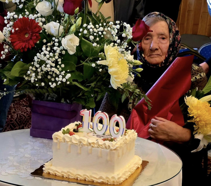 O botoșăneancă din Bucecea a sărbătorit 100 de ani de la naștere în cinstea Cuvioasei Parascheva