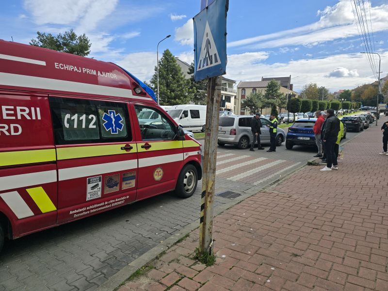 Femeie de 71 de ani accidentată pe trecerea de pietoni din Dorohoi