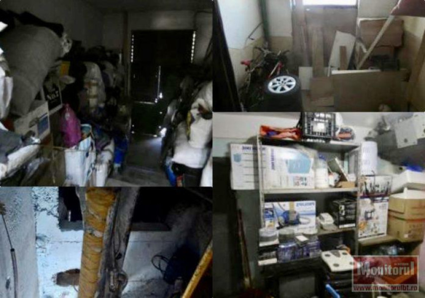 Poliția Locală Botoșani a eliberat scările de bloc transformate în depozite
