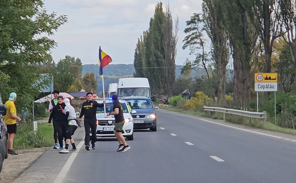 Ștafeta Veteranilor Invictus a ajuns la Botoșani după un traseu de peste 50 km