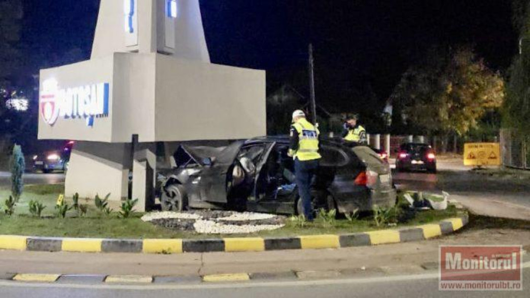 Accident grav la Botoșani provocat de un șofer cu alcoolemie record