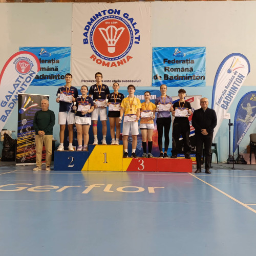Sportivii din Botoșani campioni naționali la badminton la categoriile U9 și U17