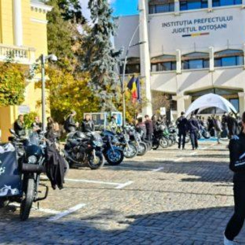 Motocicliștii din Botoșani au încheiat sezonul cu un eveniment de prevenție și socializare