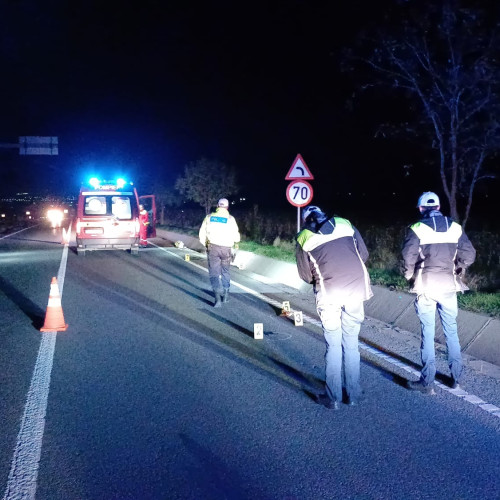 Femeie de aproximativ 70 de ani moartă în accident pe E58 la Vlădeni, neidentificată
