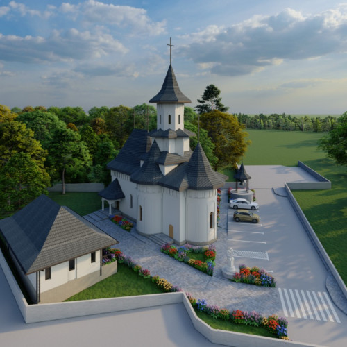 Parohia „Sfânta Cuvioasă Teodora de la Sihla” începe construcția unei biserici la Botoșani