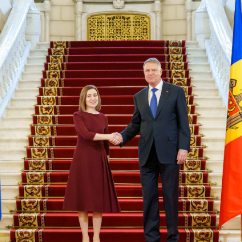 Klaus Iohannis a avut un dialog bun cu Maia Sandu la Palatul Cotroceni privind ajutorul pentru R. Moldova și aderarea la UE