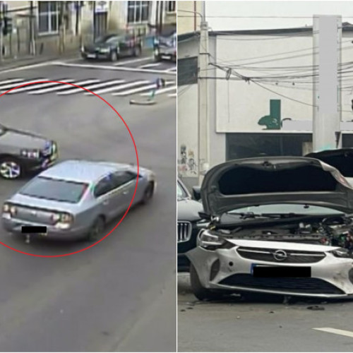 Accident în lanț în Timișoara: O șoferiță a provocat coliziunea în care 5 mașini s-au ciocnit în intersecție