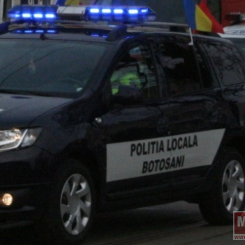 Poliția Locală acționează pentru liniștea și siguranța în Centrul Istoric al Botoșaniului