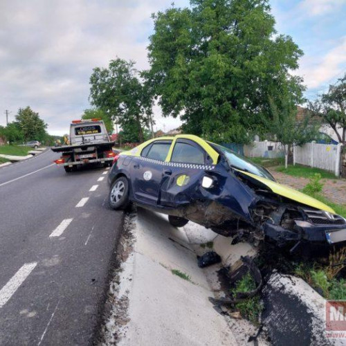 Accident grav în Copălău: O ucraineancă de 68 de ani, victima unui taxi