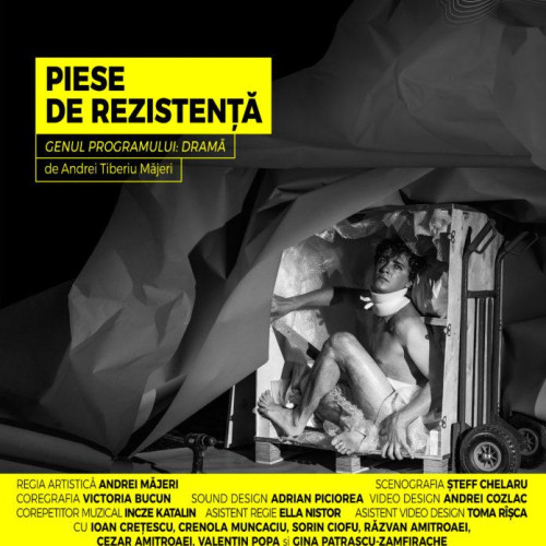 Teatrul &quot;Mihai Eminescu&quot; din Botoșani prezintă premiera spectacolului &quot;Piese de rezistență&quot;