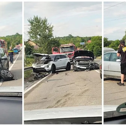 Accident rutier grav pe DN 17 în localitatea Păltinoasa, județul Suceava