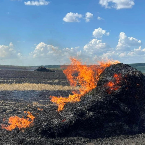 Incendiu devastator în județul Botoșani