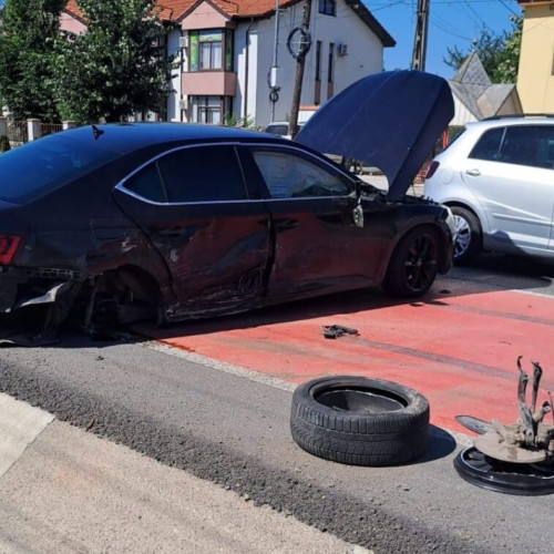 Accident rutier la Flămânzi: Trei mașini avariate, dar fără răniți