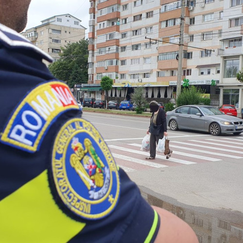 Poliția Rutieră a aplicat sancțiuni pentru prevenirea accidentelor la trecerile de pietoni